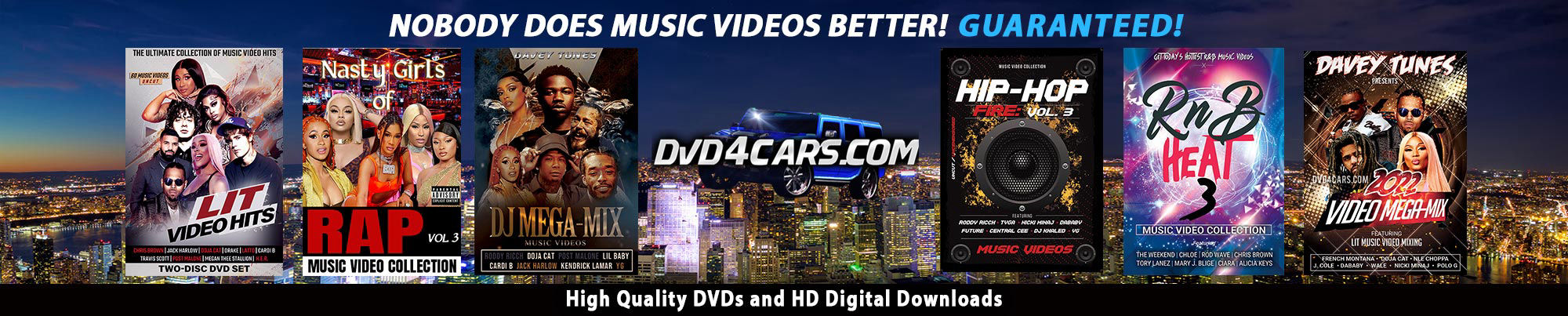 DVD4CARS - Music Videos on DVD