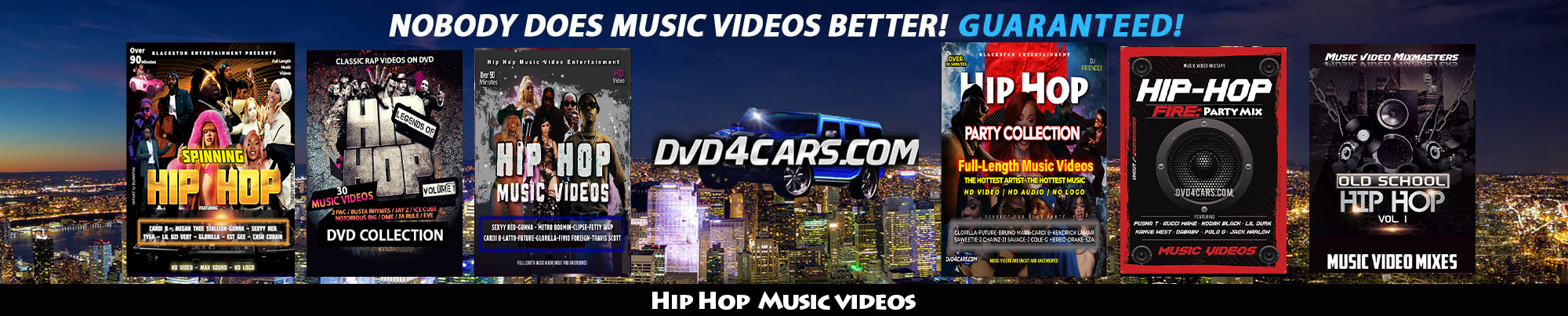 Hip-Hop Music Videos on DVD and HD MP4 Download