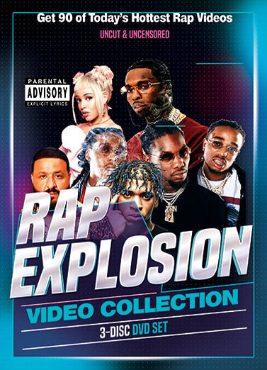 Rap Explosion Music Video Collection DVD Set